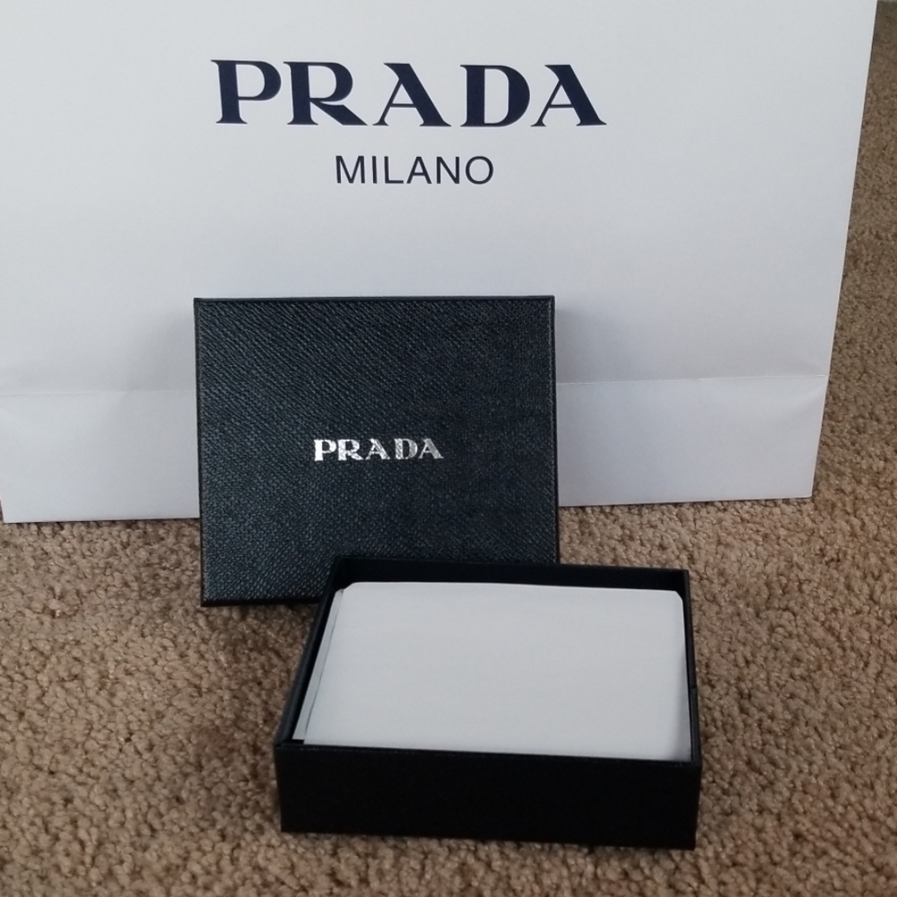 Prada Vitello Move Wallet, Nero, Black - Picture 8 of 8